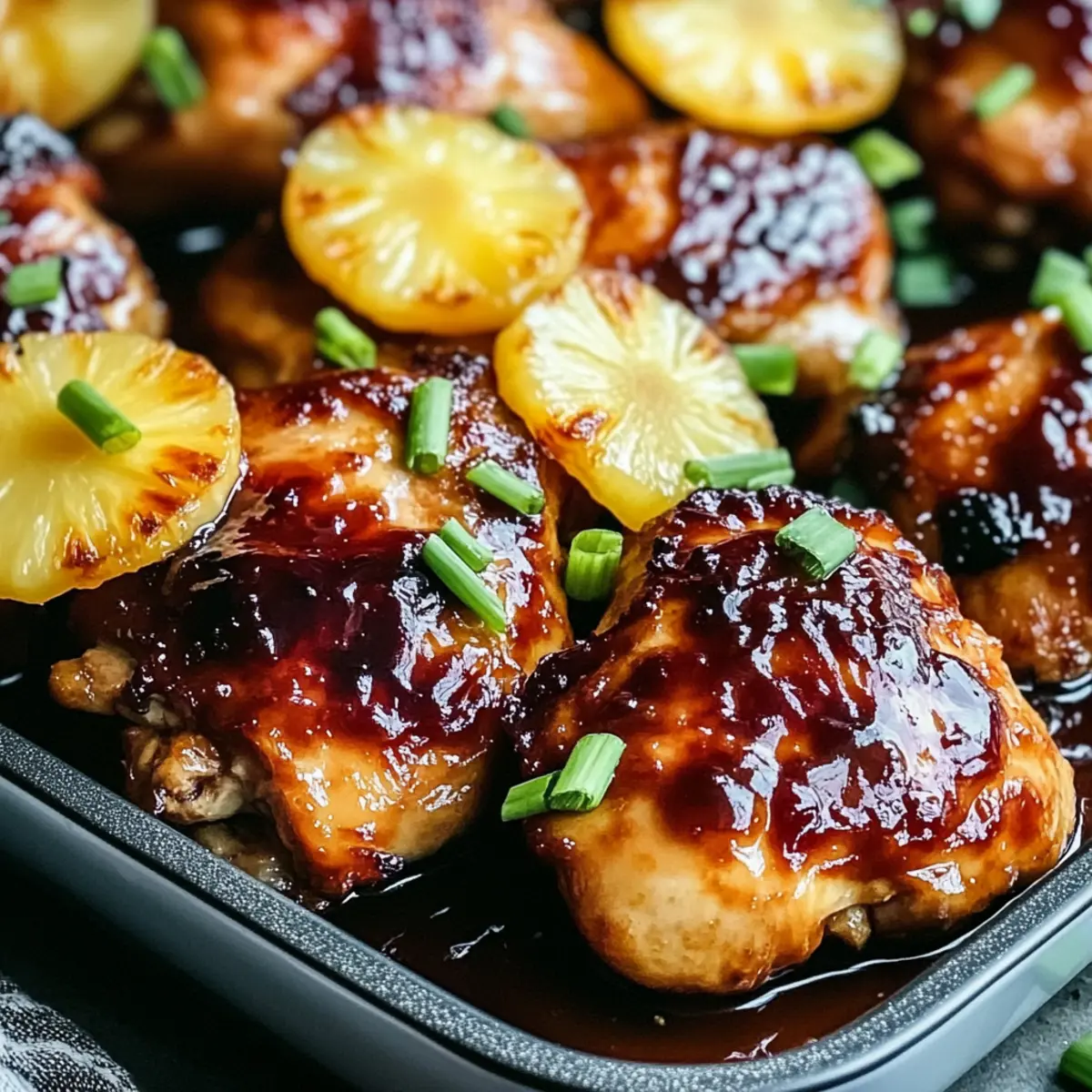 Baked Huli Huli Chicken