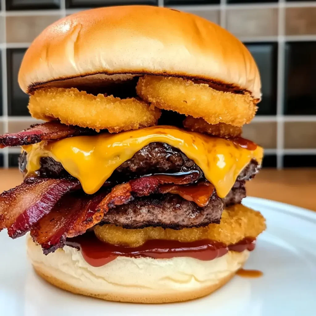 Cowboy Bacon Cheeseburger