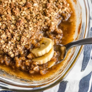 Bananas Foster Crisp