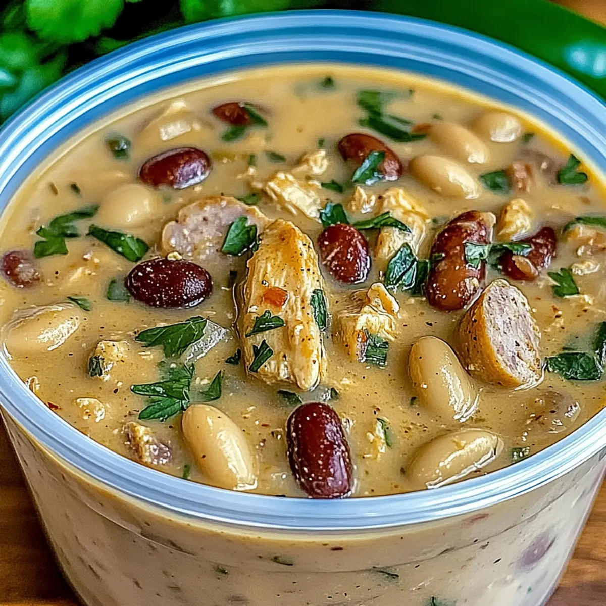 Cajun White Chicken Chili