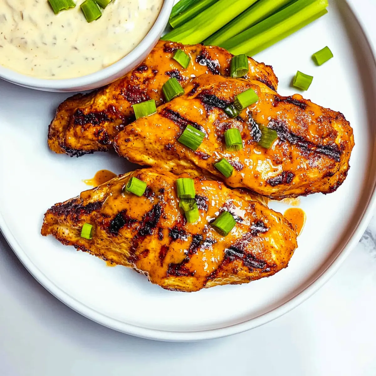 Grilled Buffalo Chicken