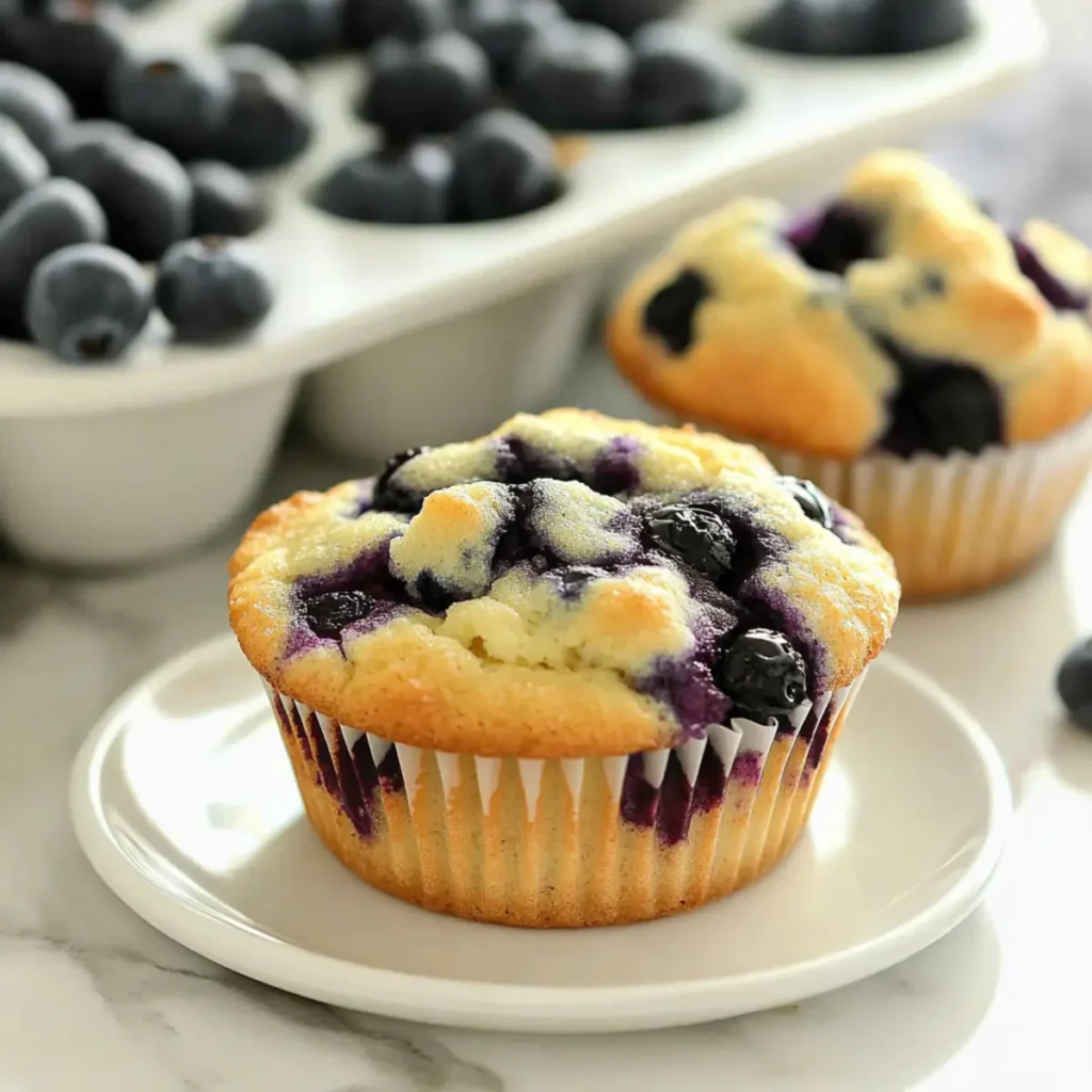Blueberry Muffins: Fluffy Delights for Breakfast Bliss