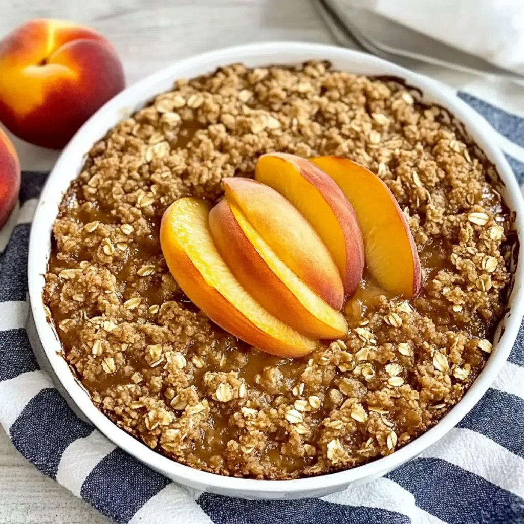 Best Homemade Peach Crisp That’ll Make You Smile