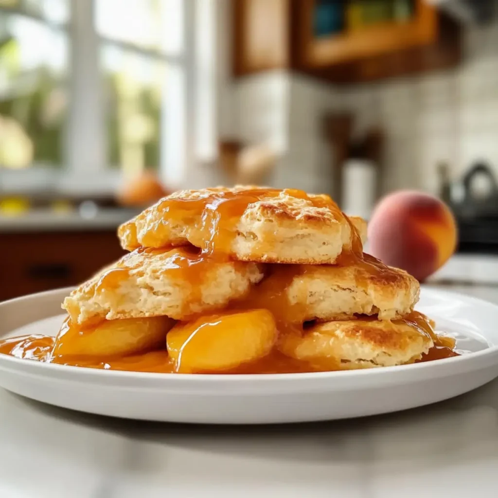 Golden Southern Peach Cobbler for Sweet Summer Memories