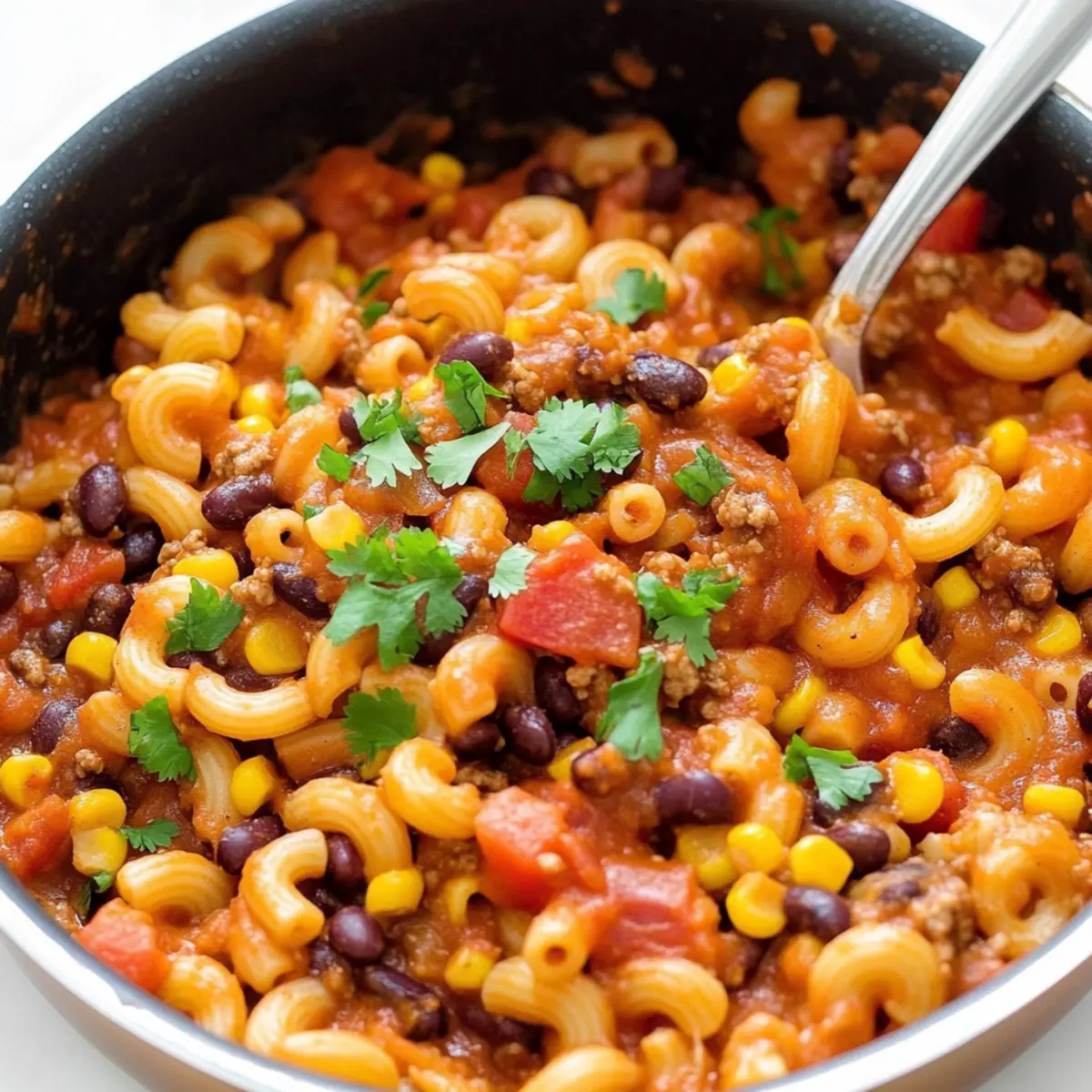 One Pan Mexican Pasta