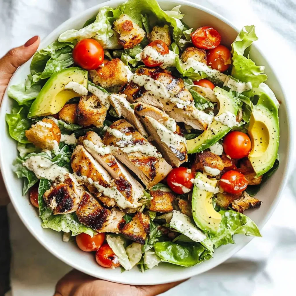 Grilled Chicken Caesar Salad
