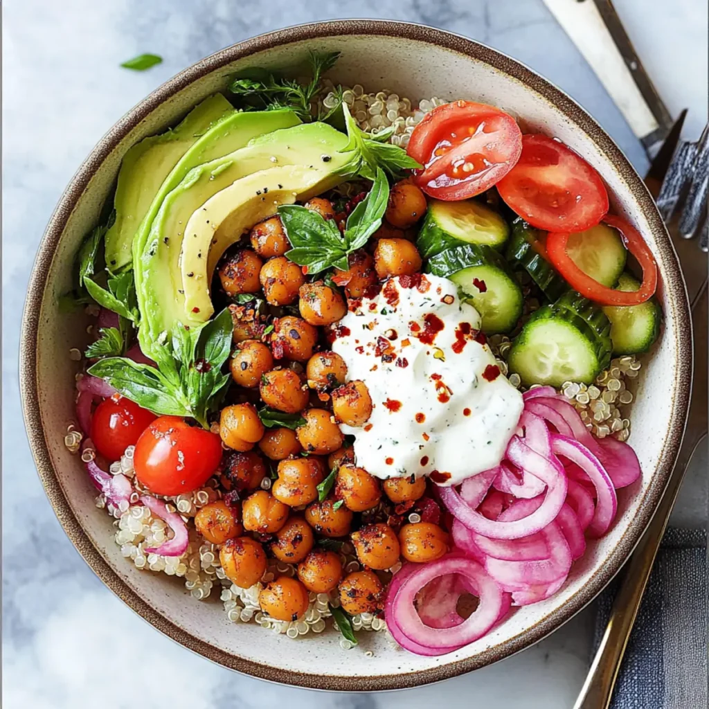 Mediterranean Quinoa Bowl