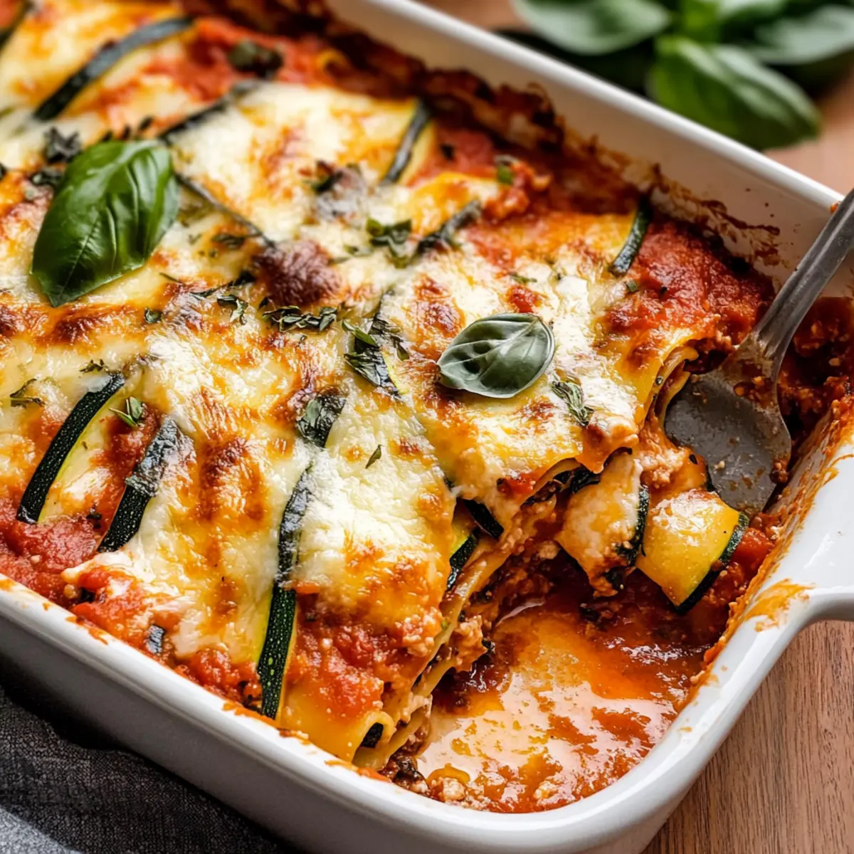 Zucchini Lasagna