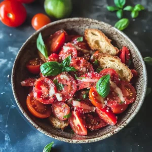 Panzanella Bread and Tomato Salad