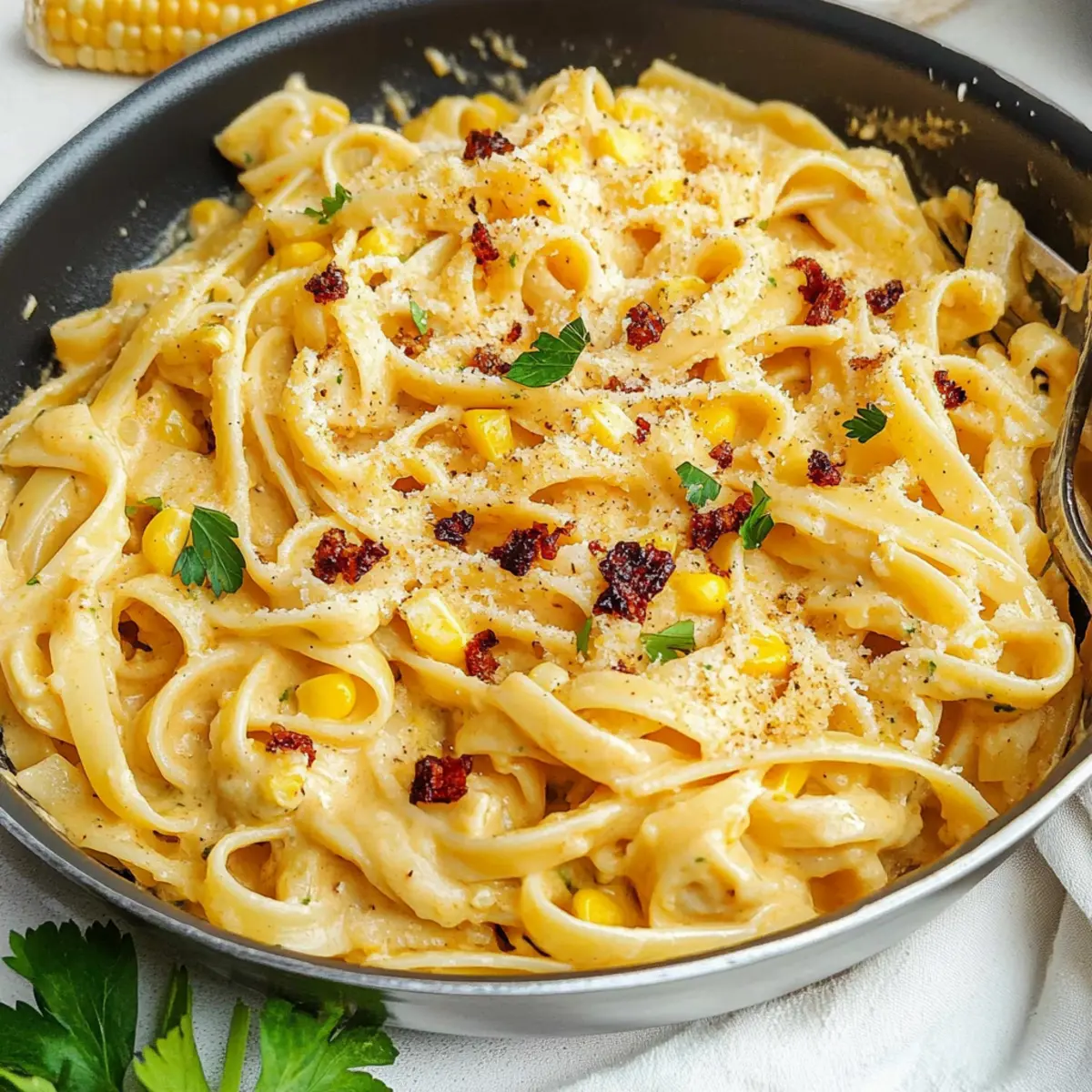 Creamy Corn Pasta