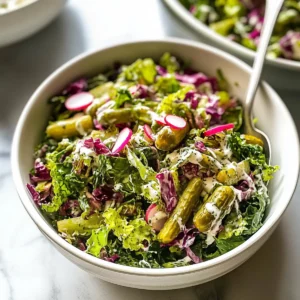Dill Pickle Chopped Salad
