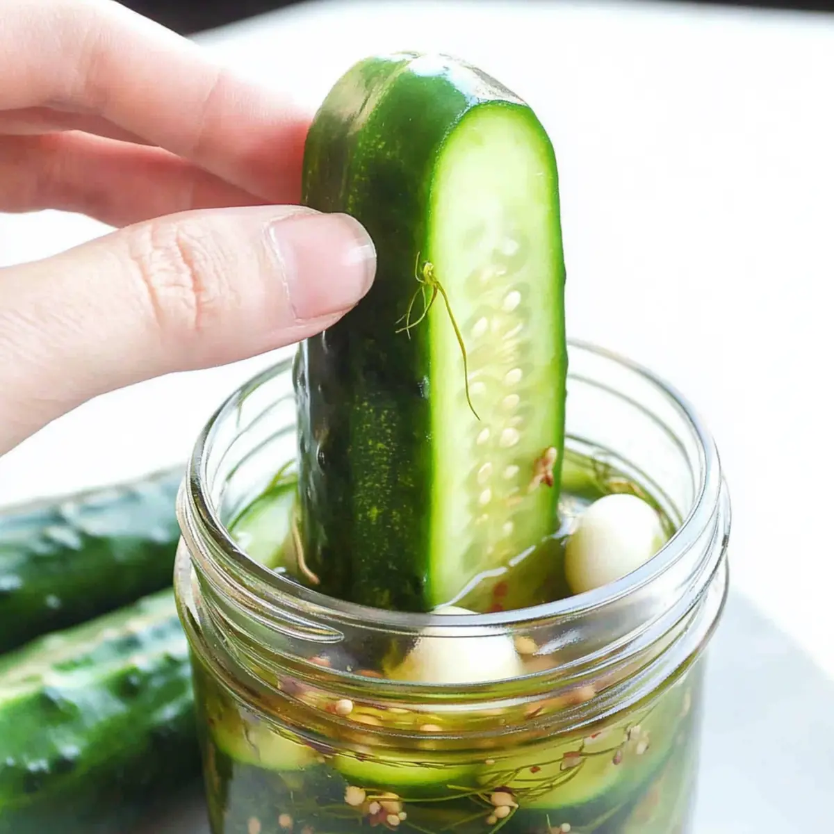 Refrigerator Dill Pickles
