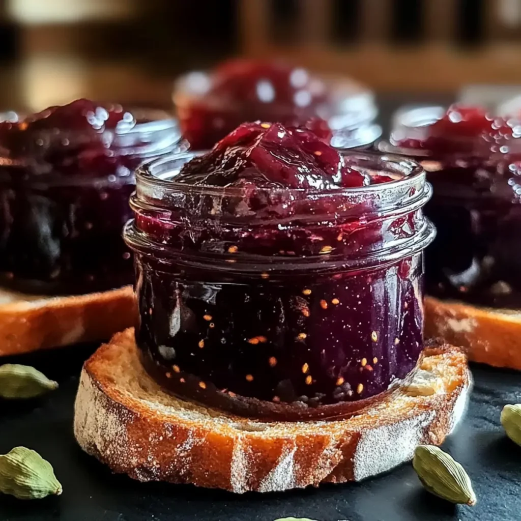 Delicious Small Batch Plum Jam with a Cardamom Twist
