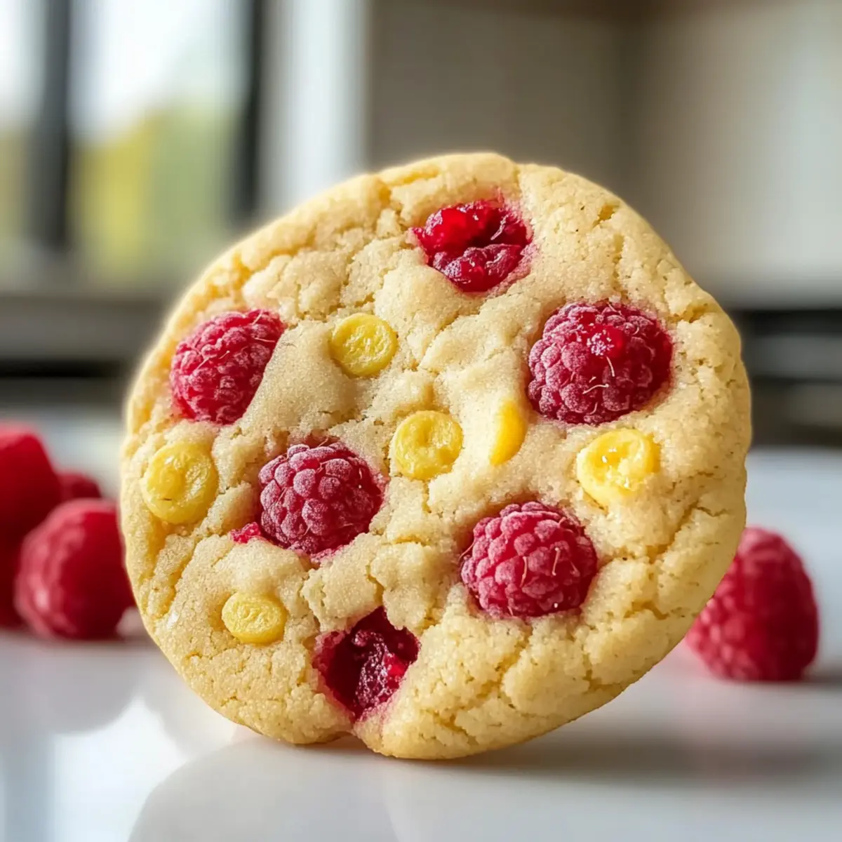 Lemon Raspberry Cookies