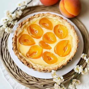 Swiss Apricot Tart