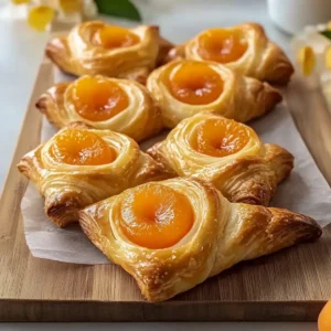 Buttery Apricot Danish