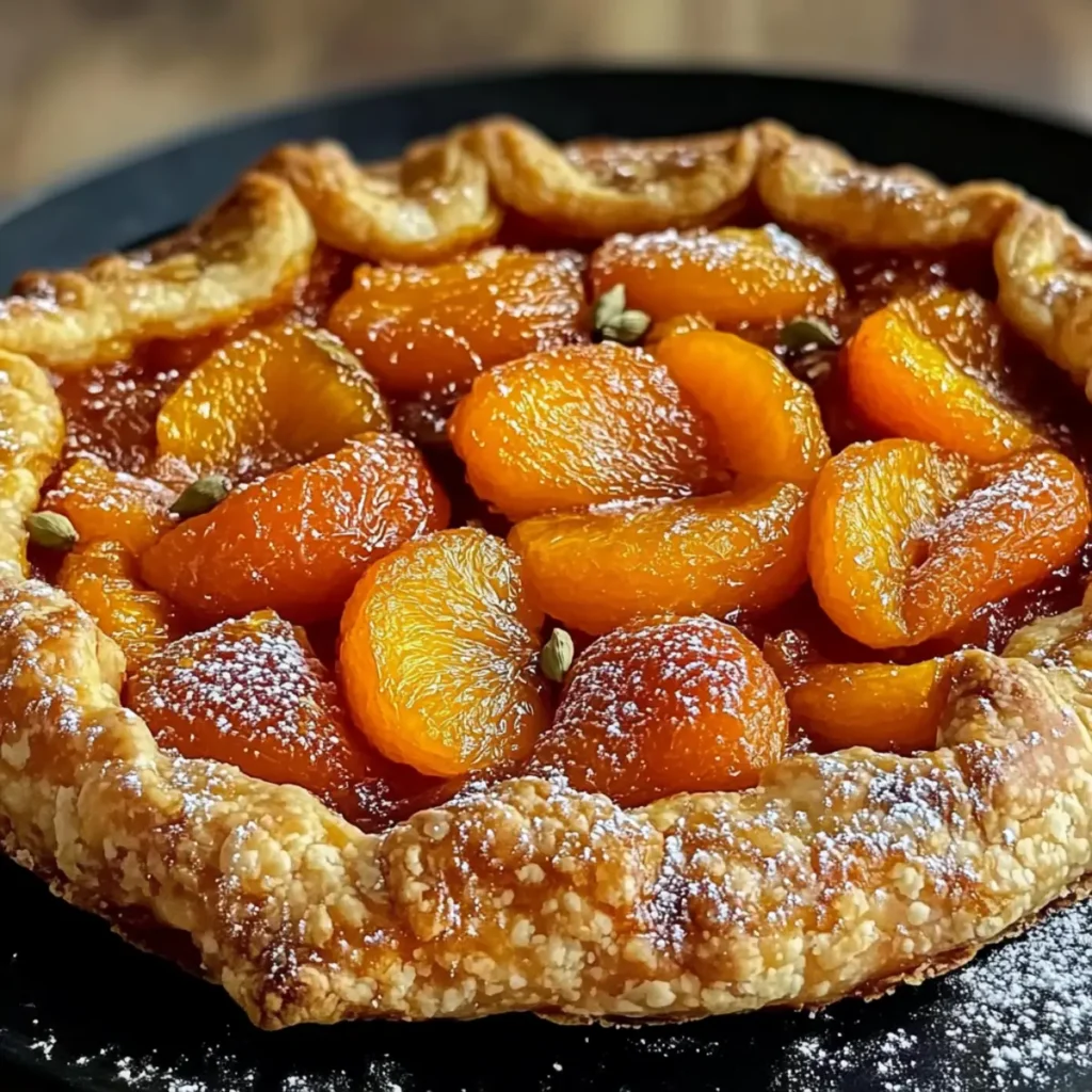 Delightful Vanilla Bean Apricot Galette for Cozy Days
