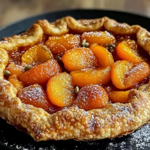 Vanilla Bean Apricot Galette
