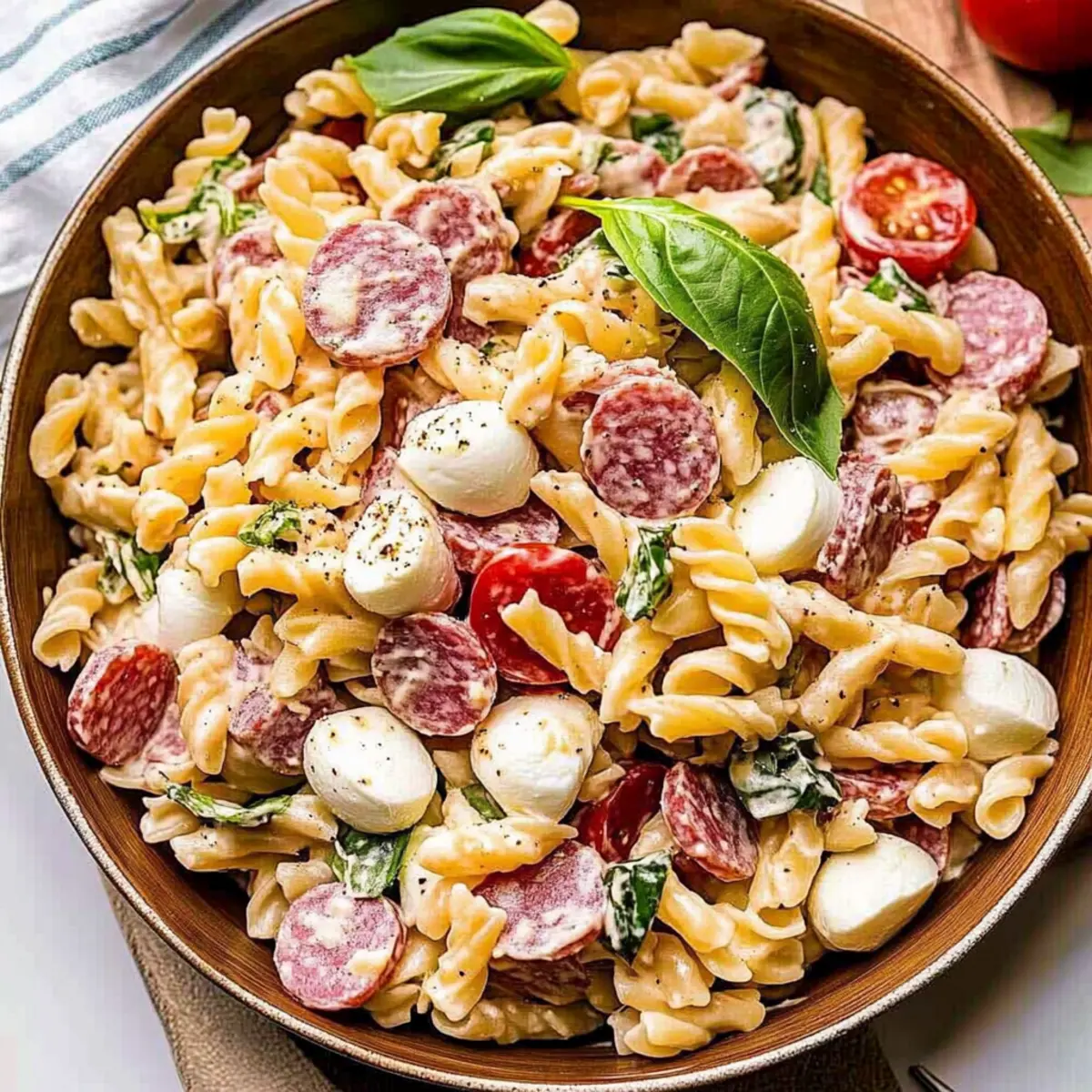 Italian Grinder Pasta Salad