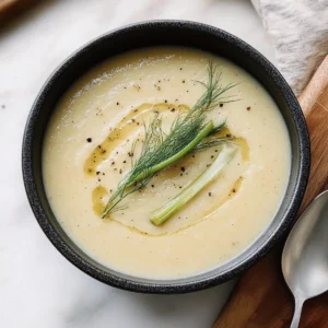 Roasted Fennel & Potato Soup