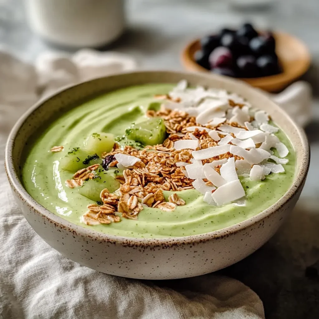 Coconut Key Lime Smoothie Bowl