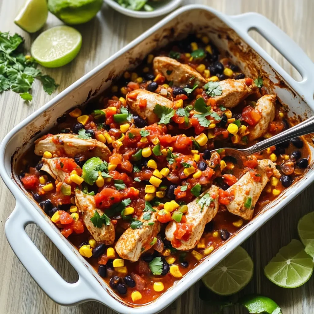 salsa chicken Bake