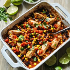 salsa chicken Bake