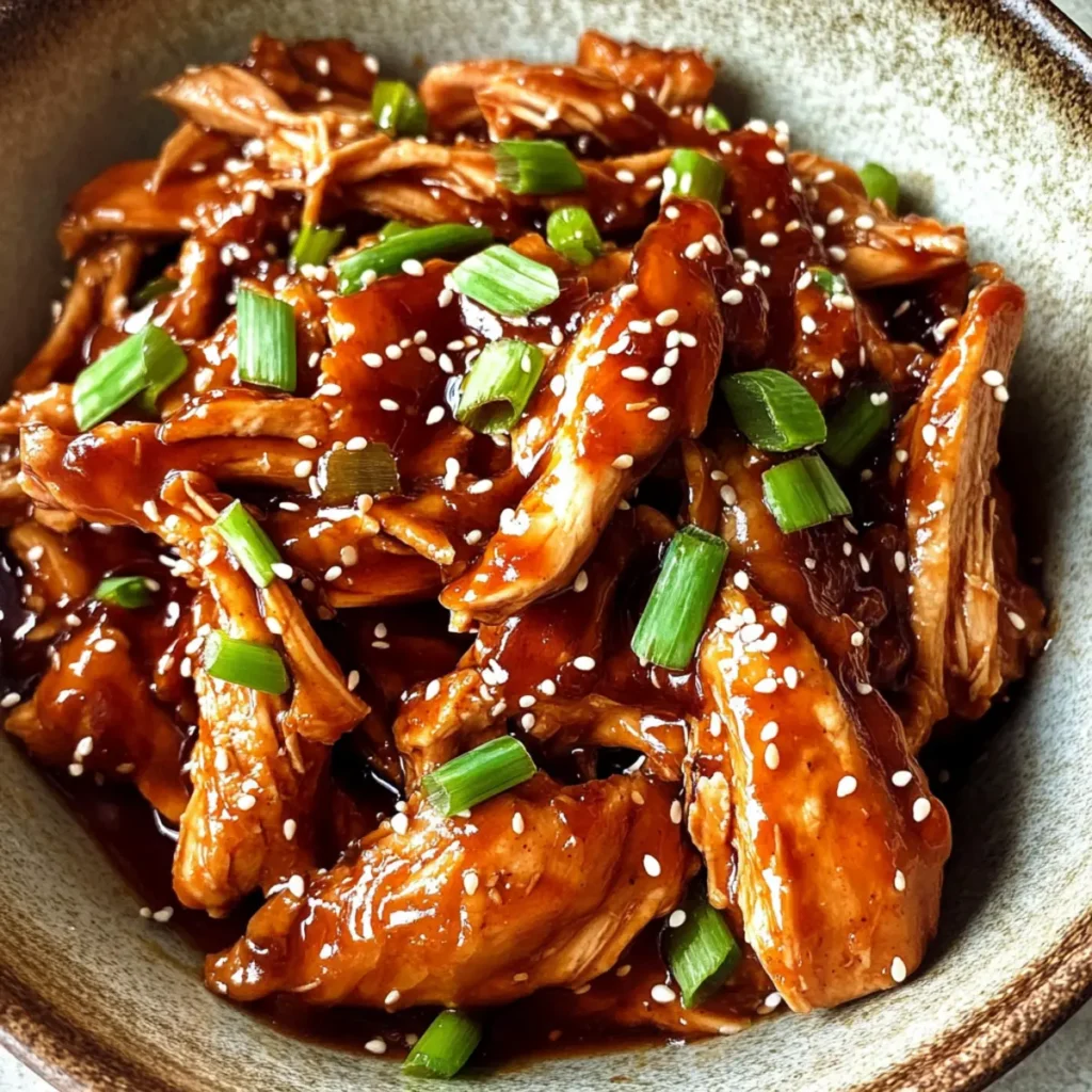 crockpot sesame chicken