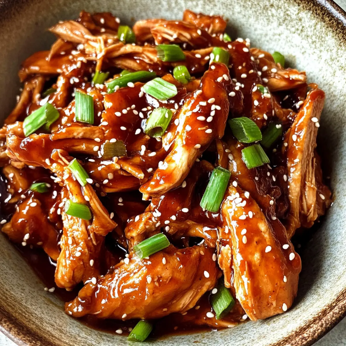 crockpot sesame chicken