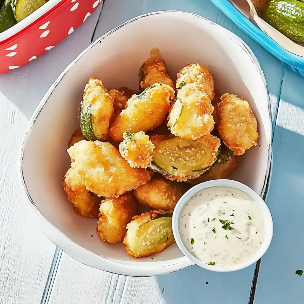Crispy Fried Pickles with Buttermilk Ranch You’ll Crave