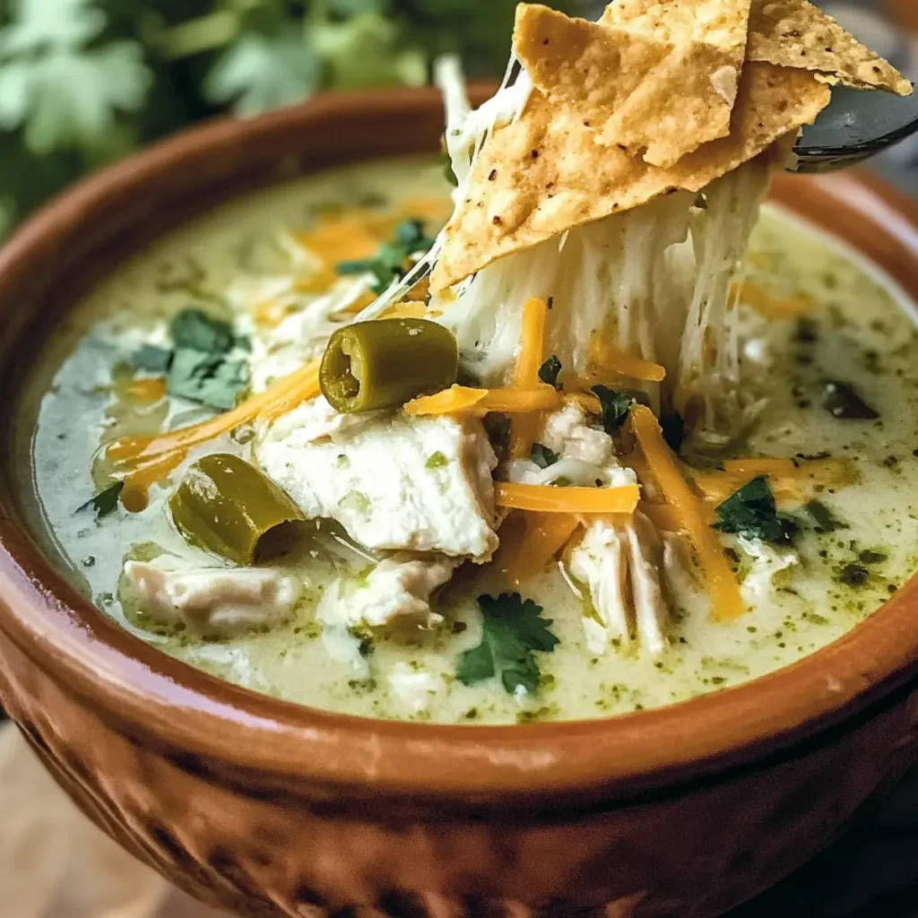 Green Enchiladas Chicken Soup