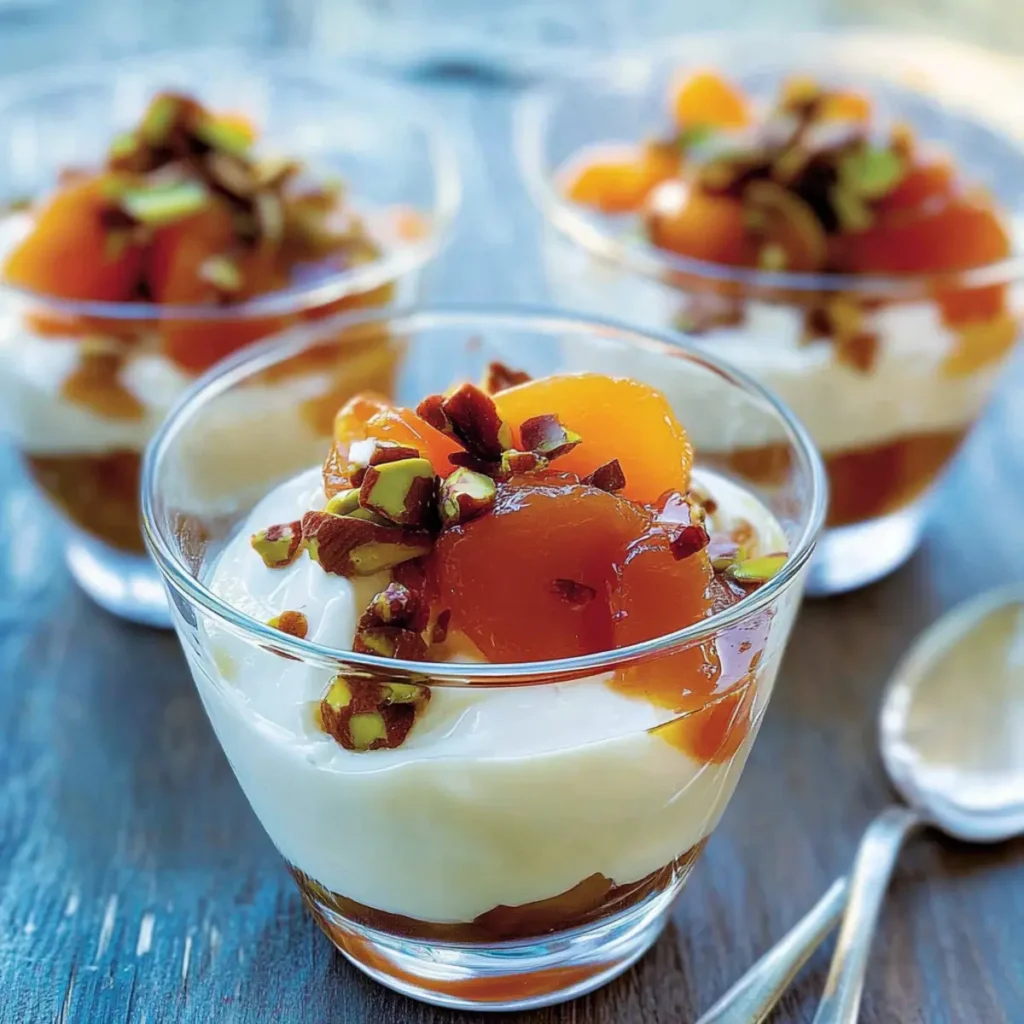 Yogurt with Pistachio Brittle: A Crunchy Summer Delight
