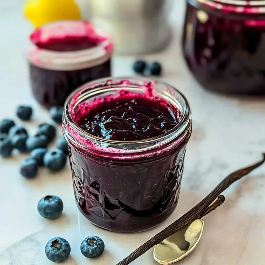Delicious Blueberry Vanilla Jam: Homemade Perfection Awaiting You
