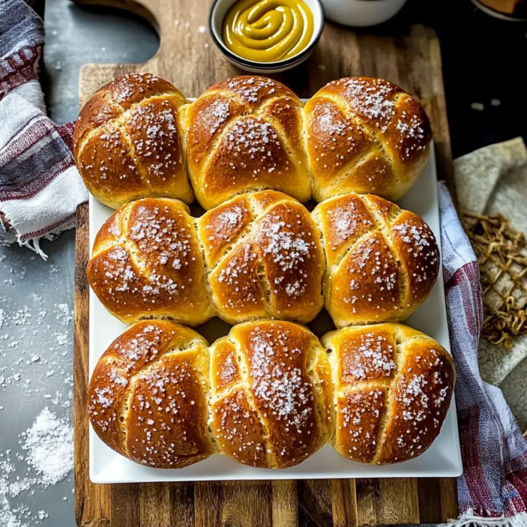 Soft Pretzel Rolls Made Easy – No Lye and Full of Flavor