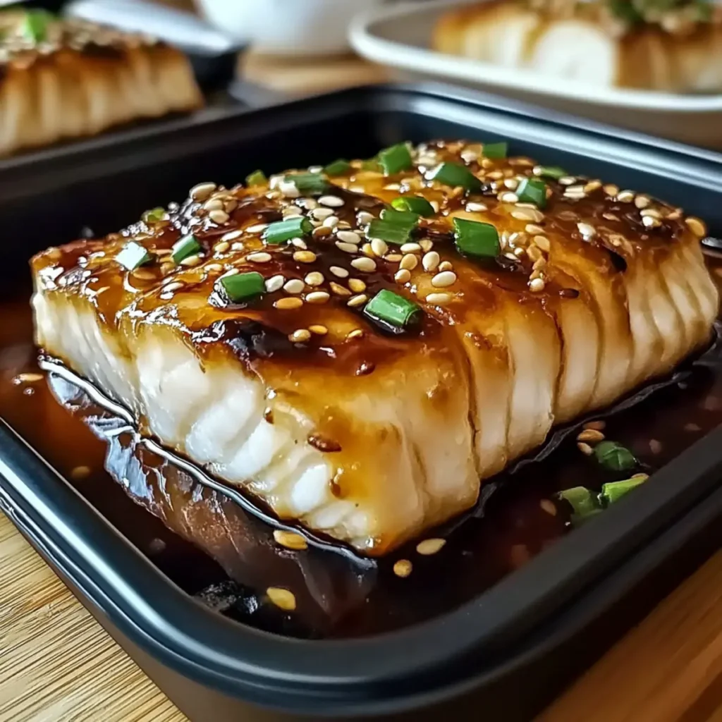 Savory Asian Ginger Soy Glazed Cod Ready in 20 Minutes