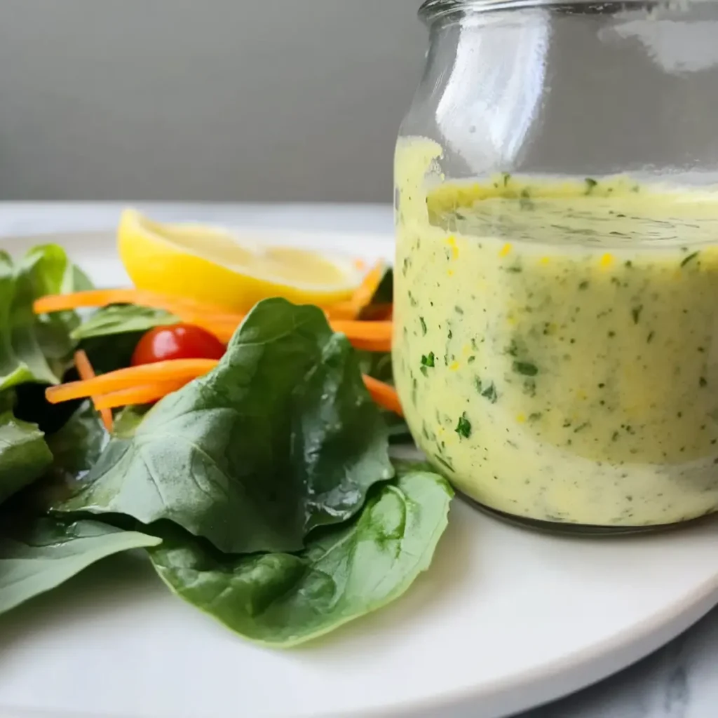 Creamy Lemon Basil Vinaigrette for Fresh and Vibrant Salads
