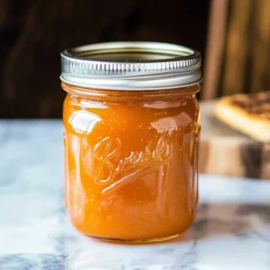 Smoked Peach Jam