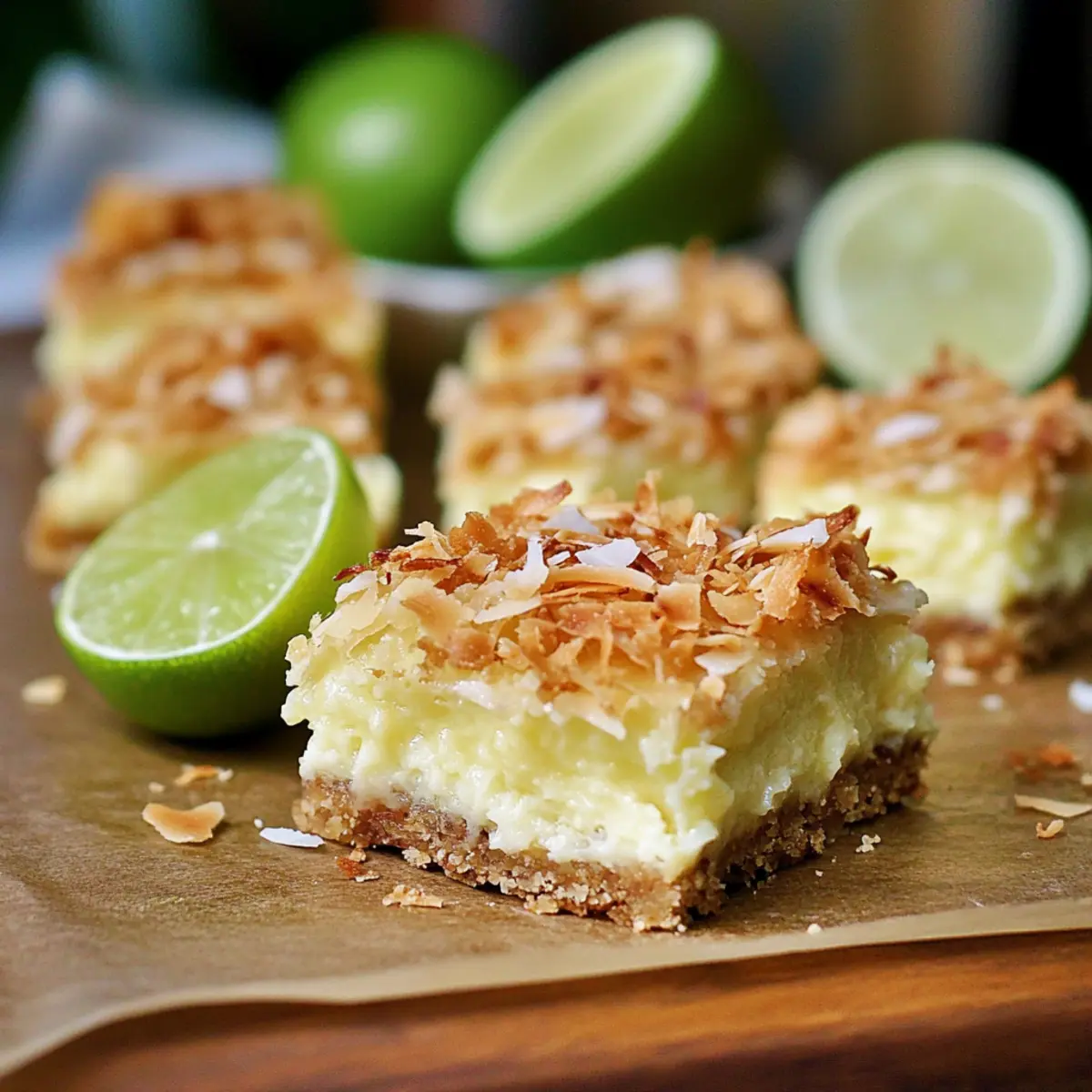 Coconut Lime Bars