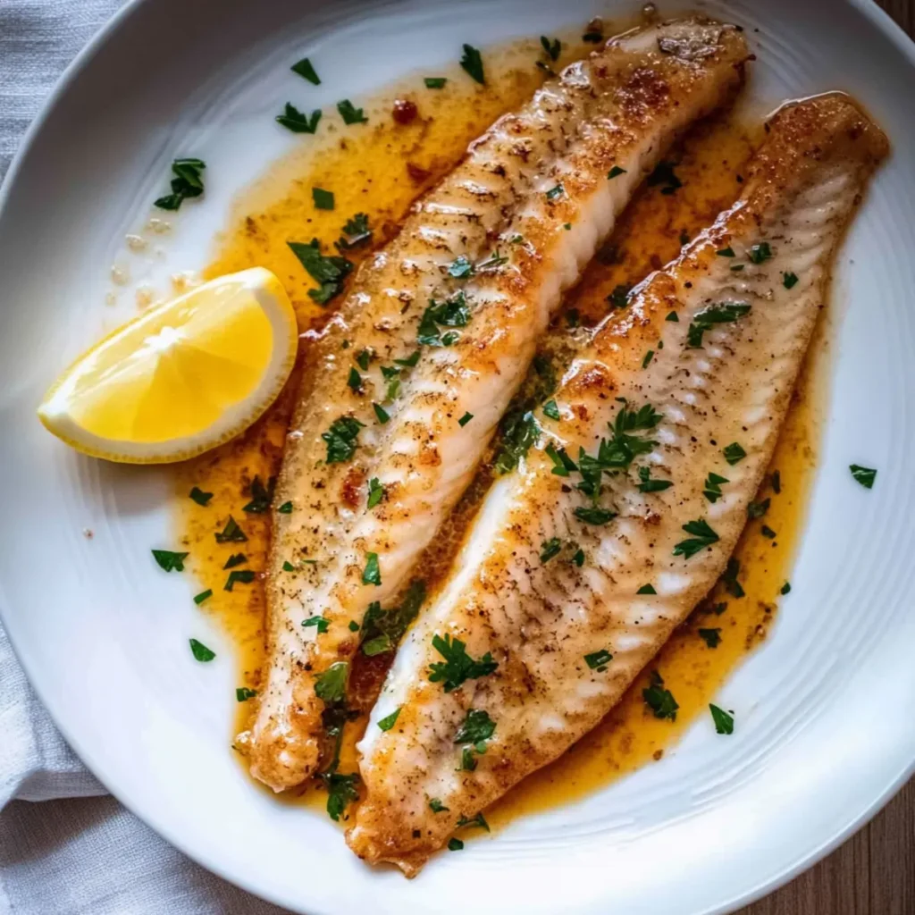 Flounder Meunière