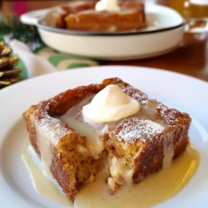 Gingerbread French Toast Bake