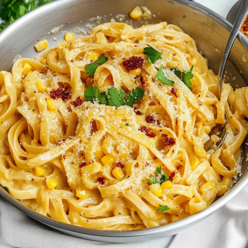 Creamy Corn Pasta