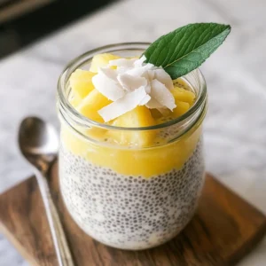 Piña Colada Chia Pudding