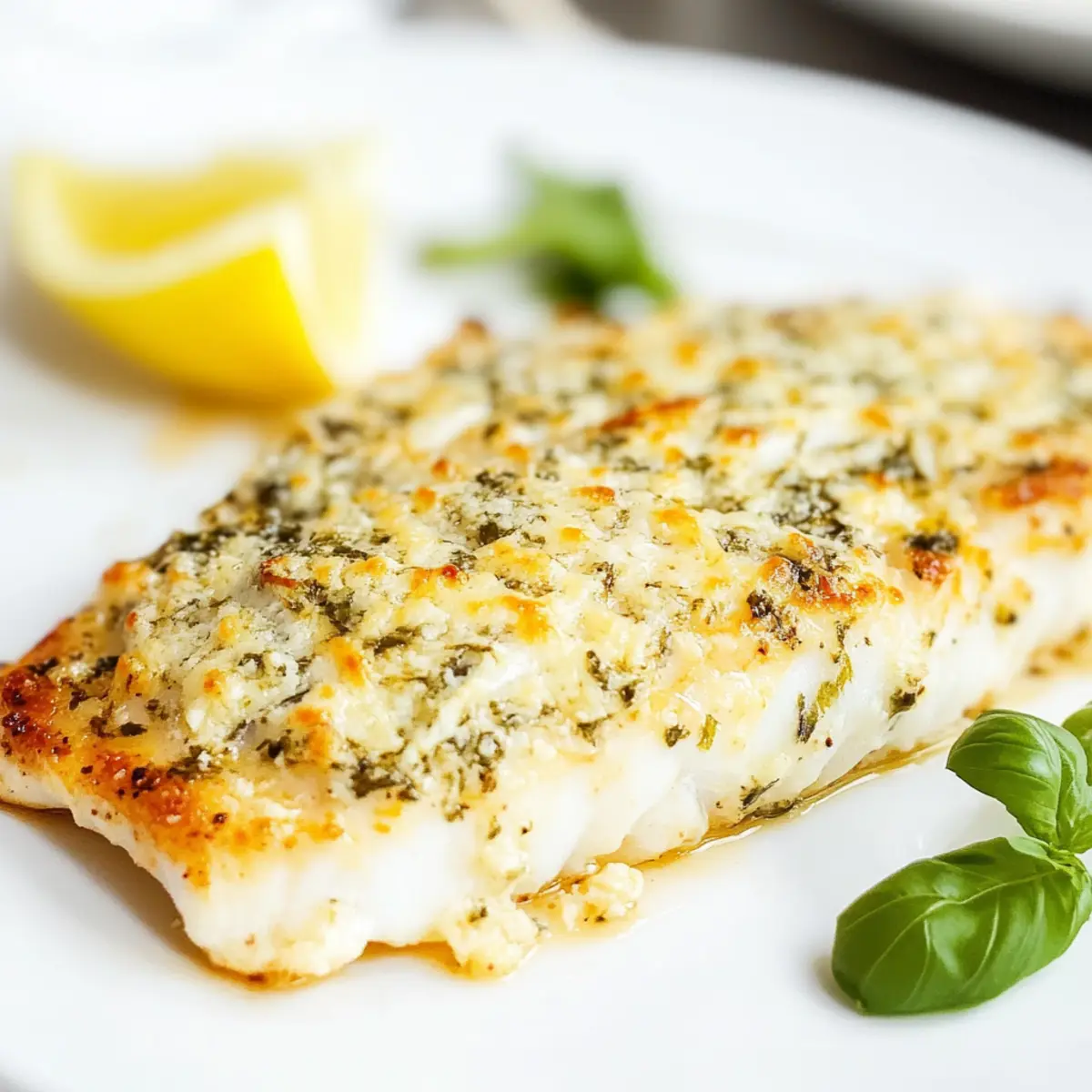 Parmesan Baked Cod Recipe