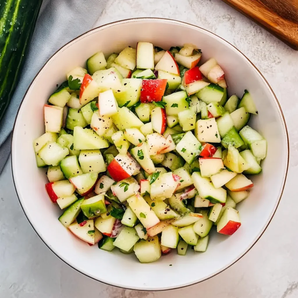 Cucumber Apple Salad