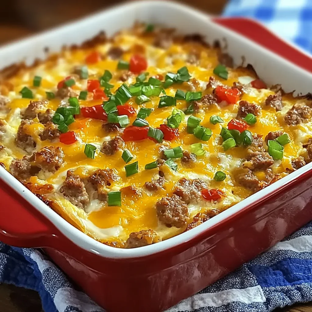 Pioneer Woman Sausage Breakfast Casserole for Cozy Mornings