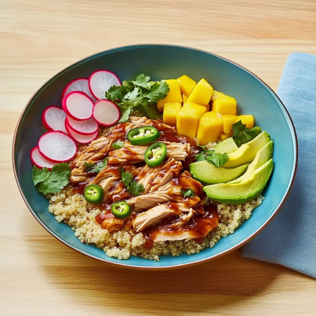 BBQ Chicken Grain Bowls