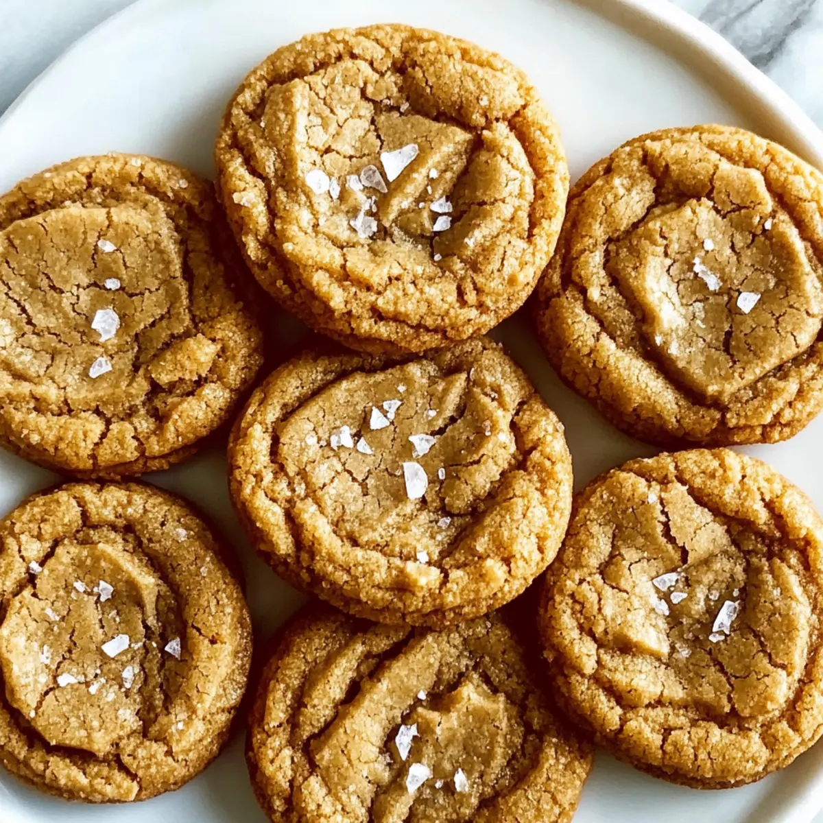 Soft Chewy Peanut Butter Cookies