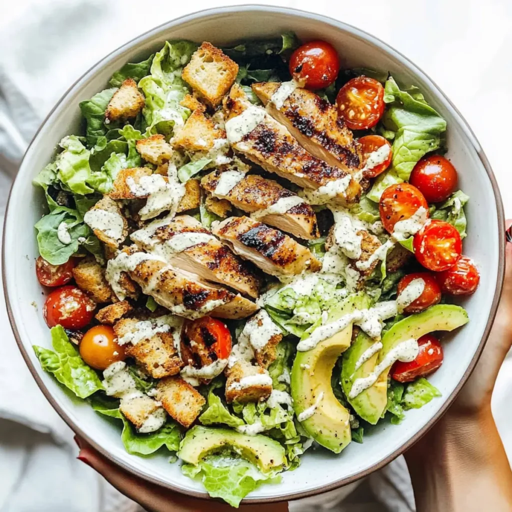 Grilled Chicken Caesar Salad