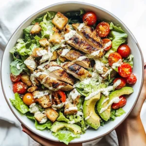 Grilled Chicken Caesar Salad
