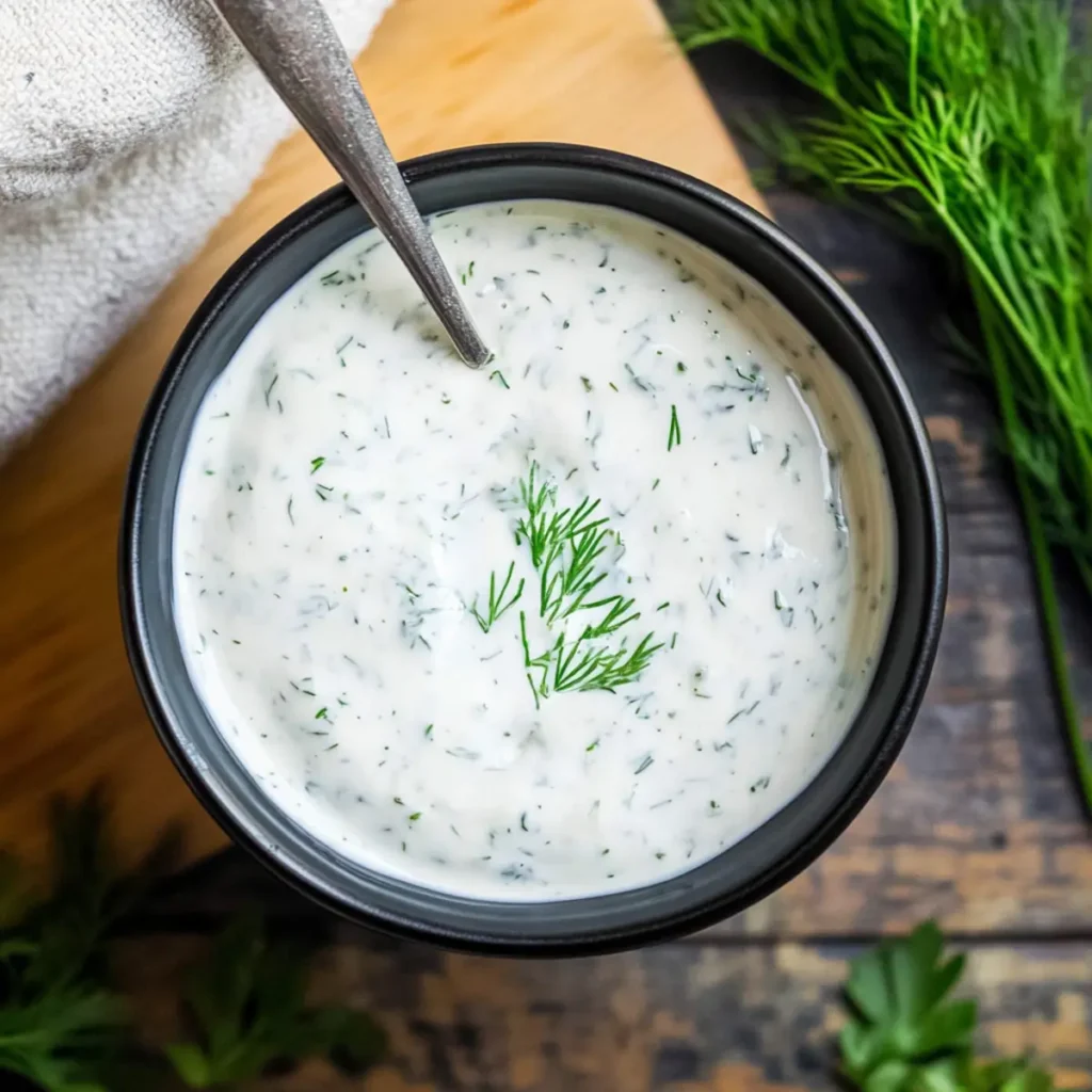 Creamy Greek Yogurt Ranch Dressing for Guilt-Free Dipping